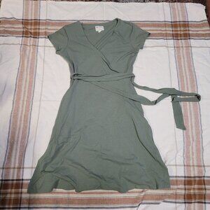 Sage green Midi dress